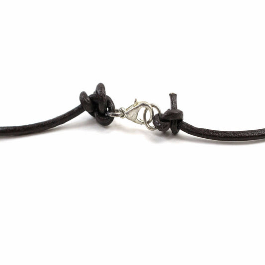 Hand-Forged Twist Pendant Necklace