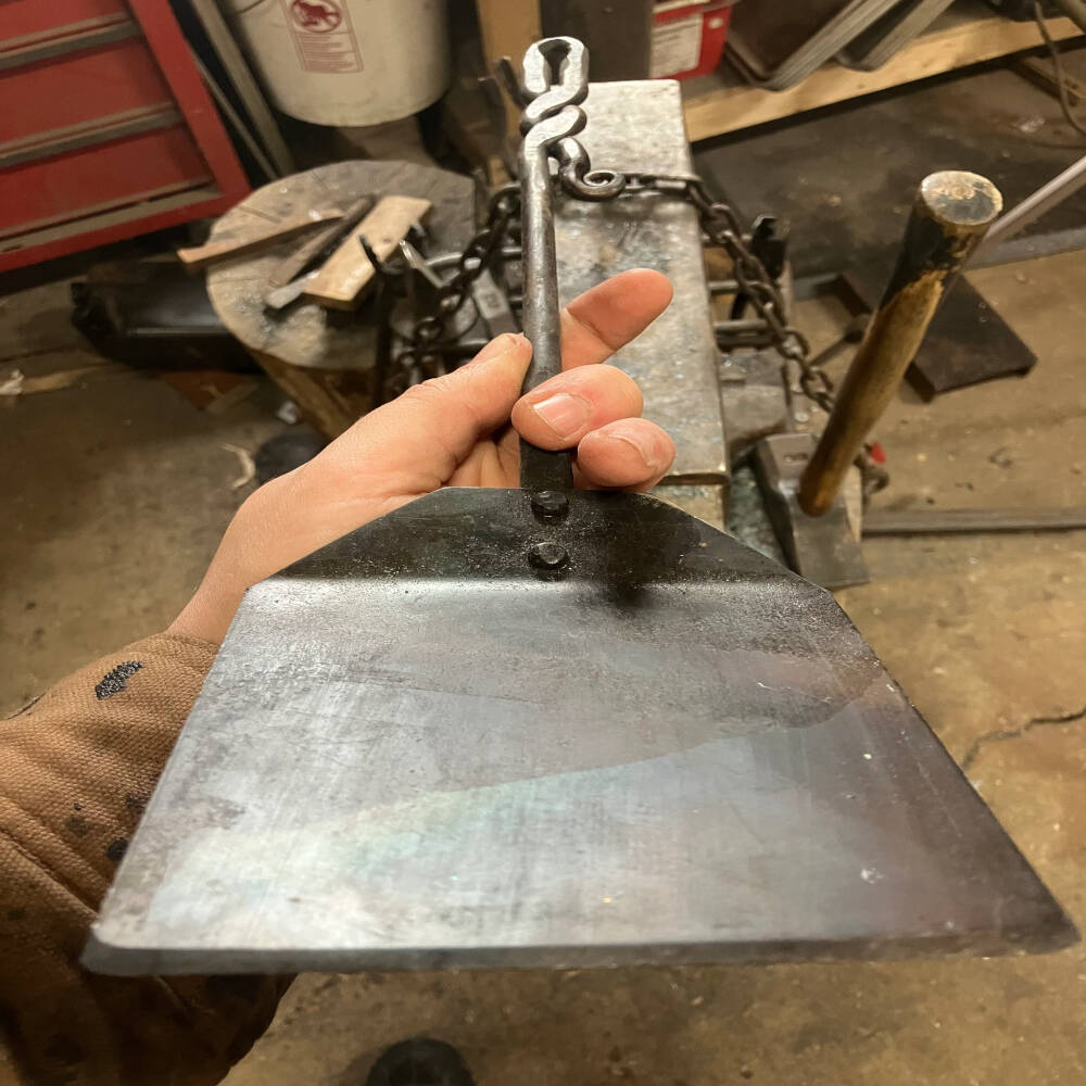 Hand-Forged Twist Handle BBQ Spatula