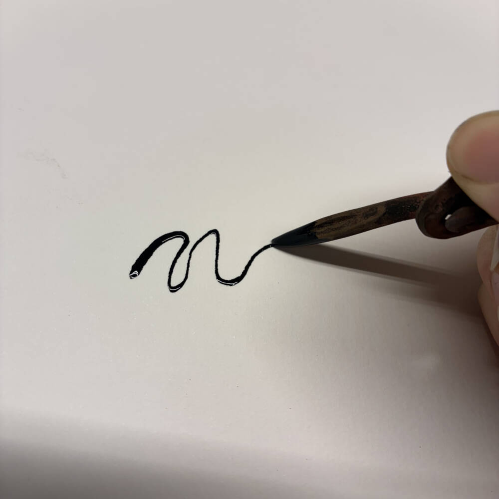 Handmade Copper Dip Pen | Medieval Style Calligraphy & Historical Writing