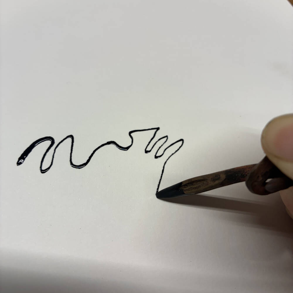 Handmade Copper Dip Pen | Medieval Style Calligraphy & Historical Writing