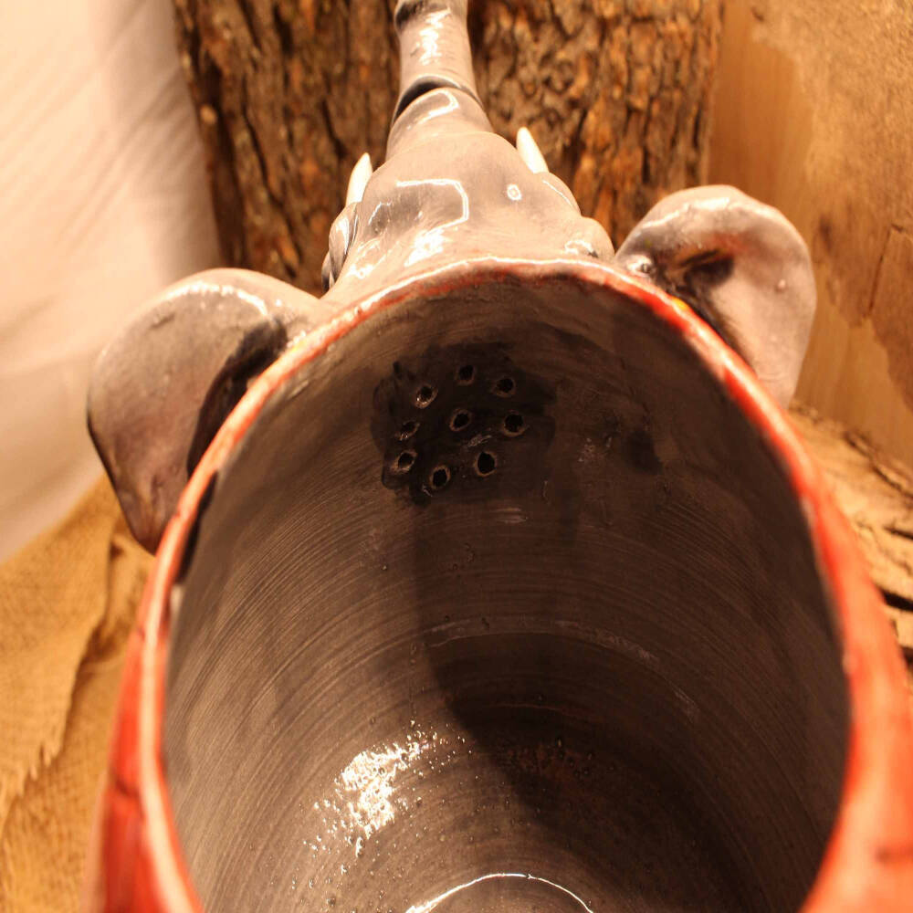 Handmade Elephant Teapot – Functional Ceramic Art