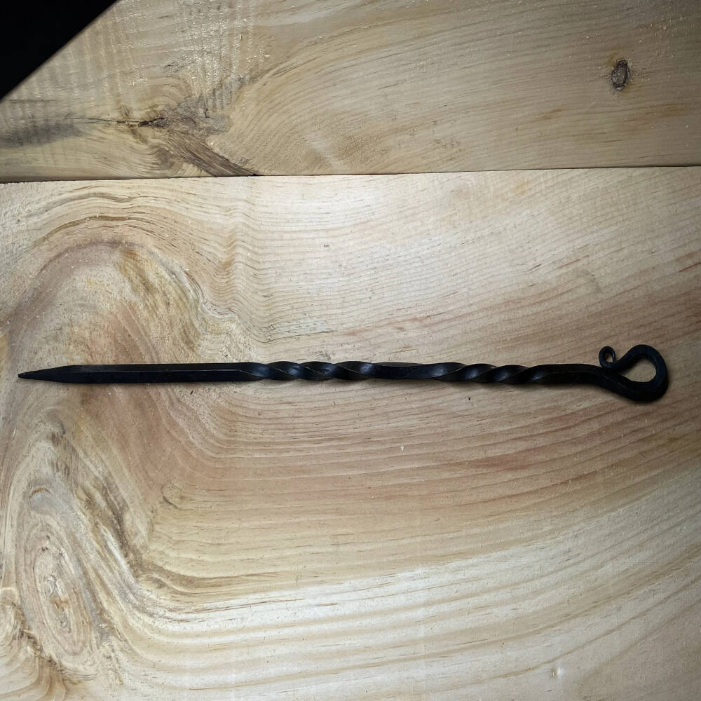 Hand-Forged BBQ & Meat Grilling Skewers (Set of 2)