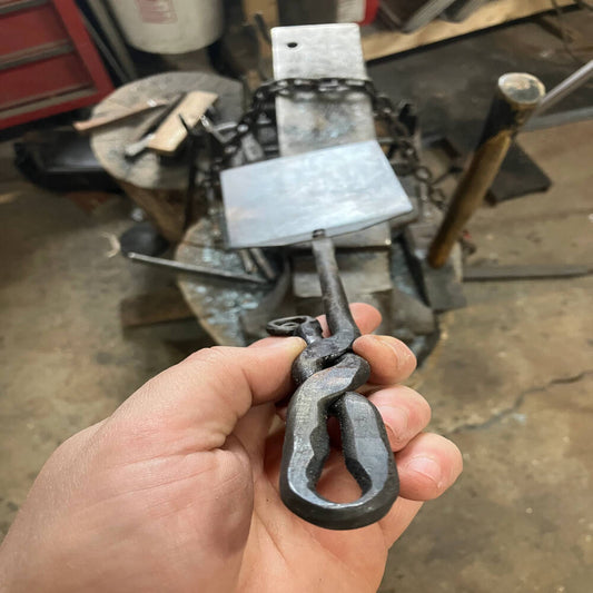 Hand-Forged Twist Handle BBQ Spatula