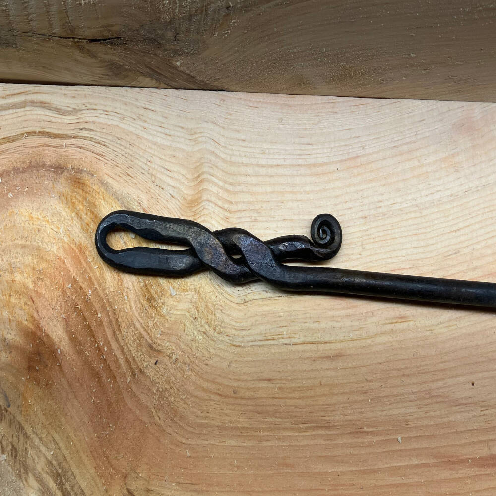 Hand-Forged Twist Handle BBQ Spatula