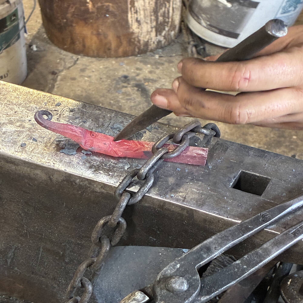 Hand-Forged Wizard & Gnome Bottle Opener – Blacksmith-Made Keychain Opener | DeWall’s Forge